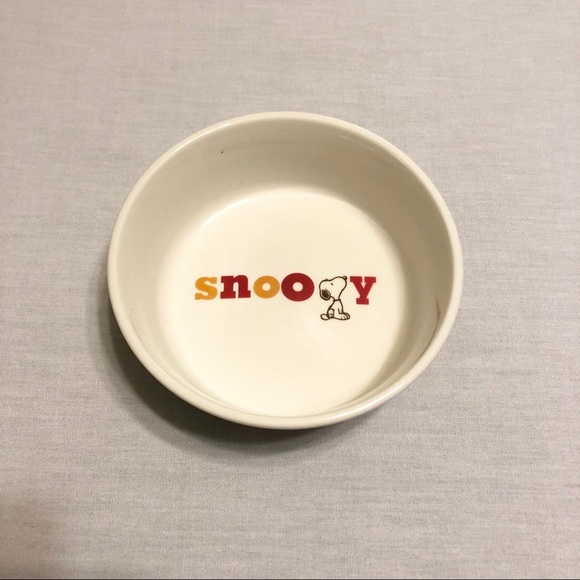 Peanuts Snoopy Ceramic Pet Dish - Picture 2 of 8